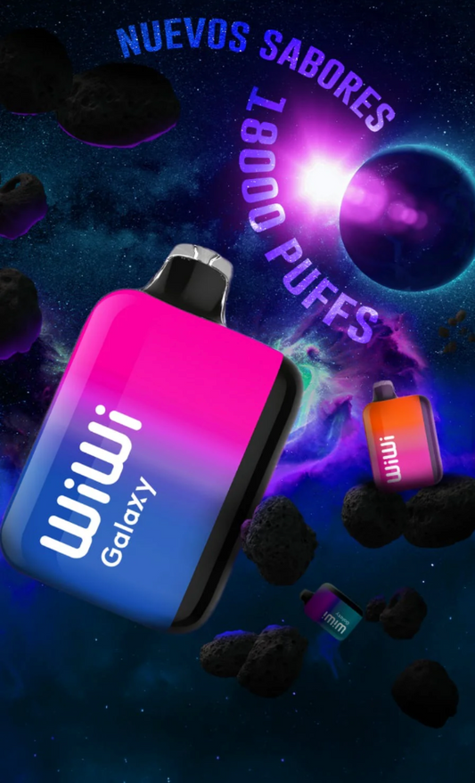 WiWi Galaxy 18.000 Puffs