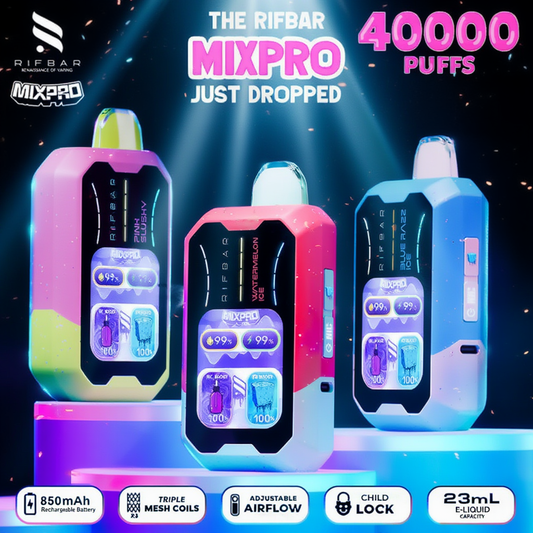 Rifbar MIXPRO 40,000 Puffs